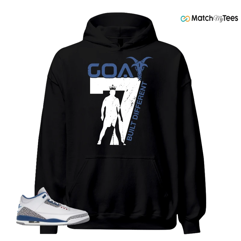 NIKE JORDAN 3 RETRO TRUE BLUE (2026) SNEAKER Matching Tees hoodie