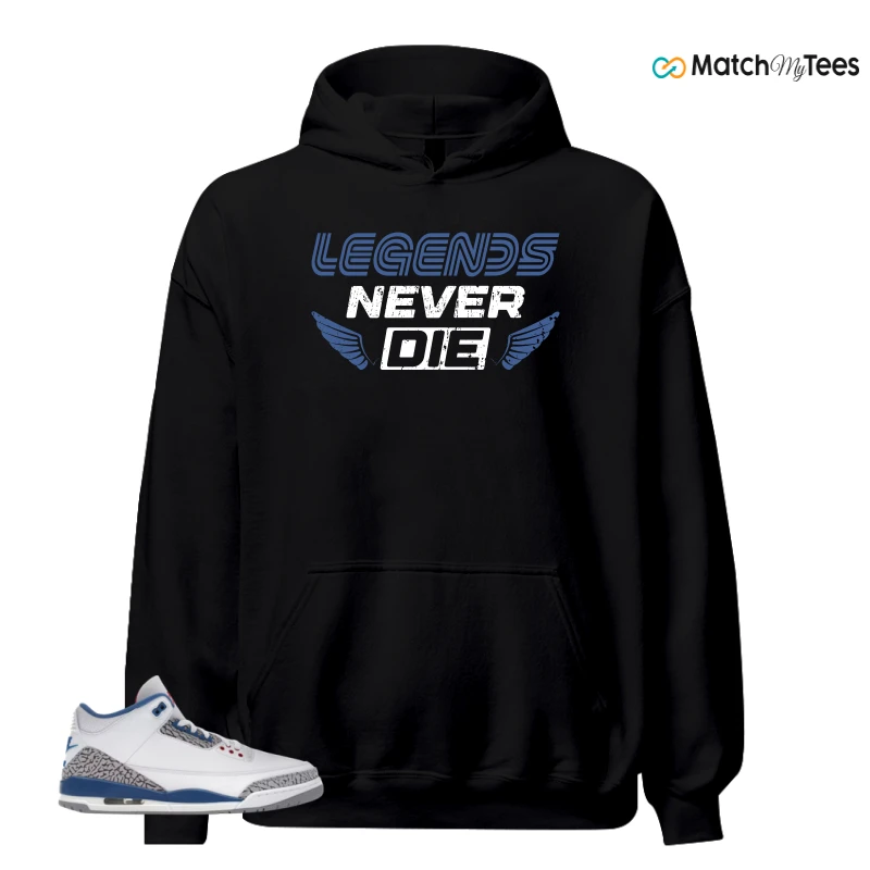 NIKE JORDAN 3 RETRO TRUE BLUE (2026) SNEAKER Matching Tees hoodie