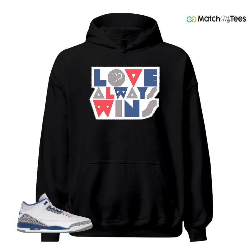 NIKE JORDAN 3 RETRO TRUE BLUE (2026) SNEAKER Matching Tees hoodie