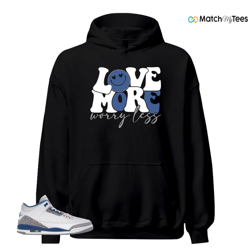 NIKE JORDAN 3 RETRO TRUE BLUE (2026) SNEAKER Matching Tees hoodie
