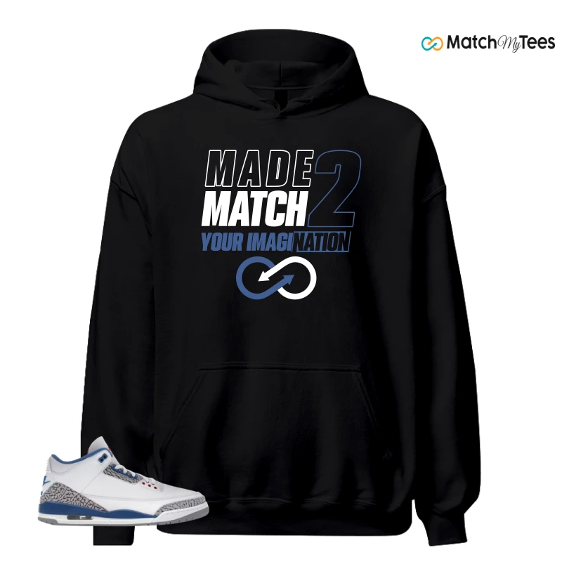 NIKE JORDAN 3 RETRO TRUE BLUE (2026) SNEAKER Matching Tees hoodie