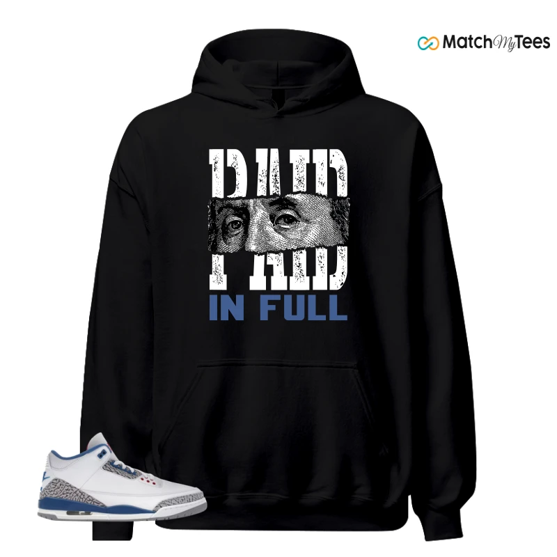 NIKE JORDAN 3 RETRO TRUE BLUE (2026) SNEAKER Matching Tees hoodie