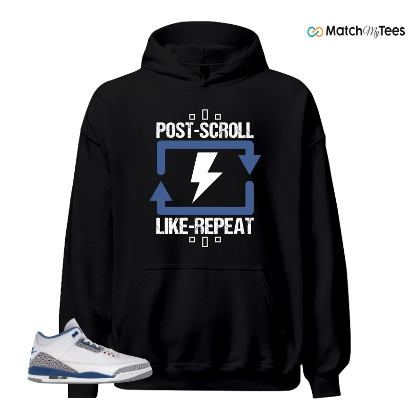 NIKE JORDAN 3 RETRO TRUE BLUE (2026) SNEAKER Matching Tees hoodie