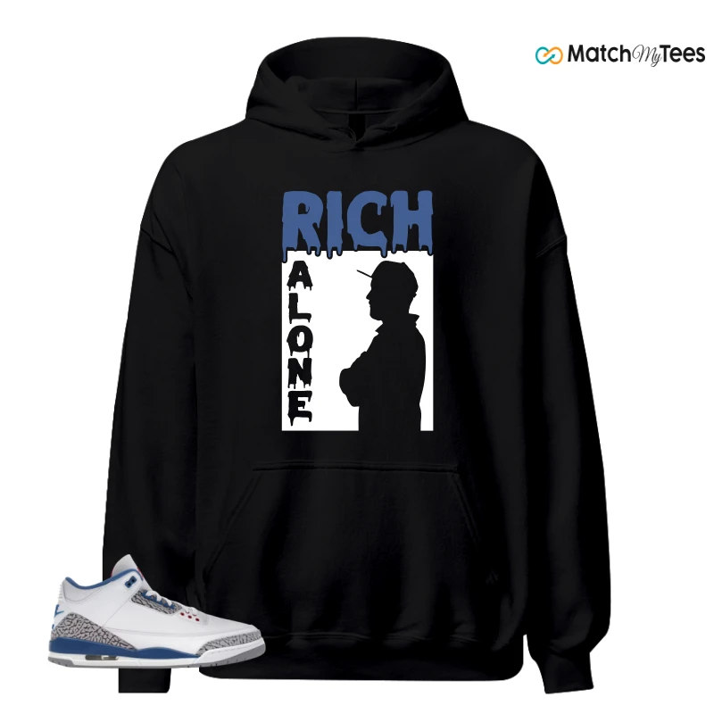NIKE JORDAN 3 RETRO TRUE BLUE (2026) SNEAKER Matching Tees hoodie