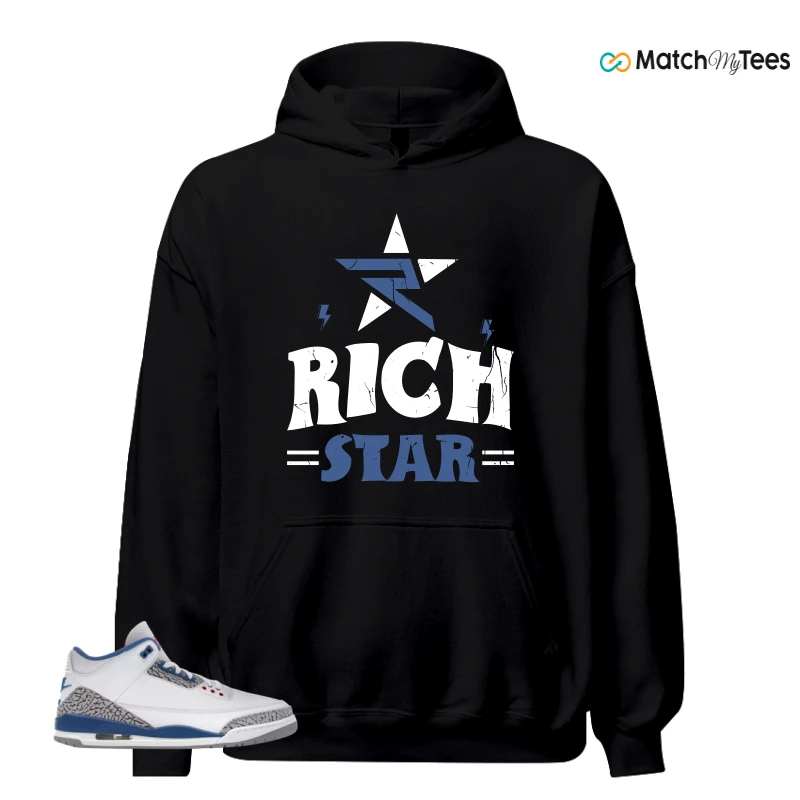 NIKE JORDAN 3 RETRO TRUE BLUE (2026) SNEAKER Matching Tees hoodie