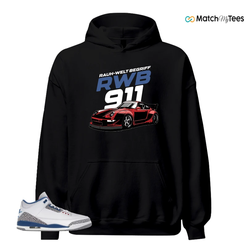 NIKE JORDAN 3 RETRO TRUE BLUE (2026) SNEAKER Matching Tees hoodie