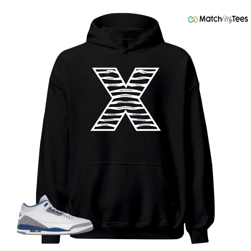 NIKE JORDAN 3 RETRO TRUE BLUE (2026) SNEAKER Matching Tees hoodie