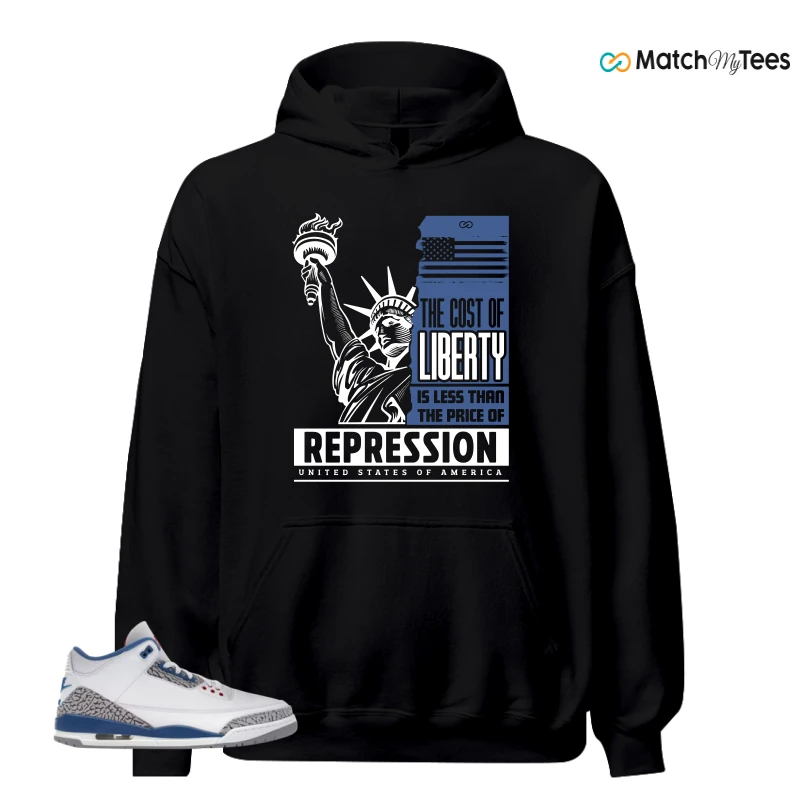 NIKE JORDAN 3 RETRO TRUE BLUE (2026) SNEAKER Matching Tees hoodie