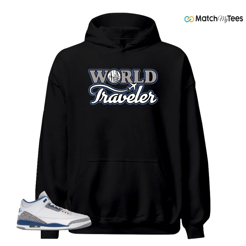 NIKE JORDAN 3 RETRO TRUE BLUE (2026) SNEAKER Matching Tees hoodie