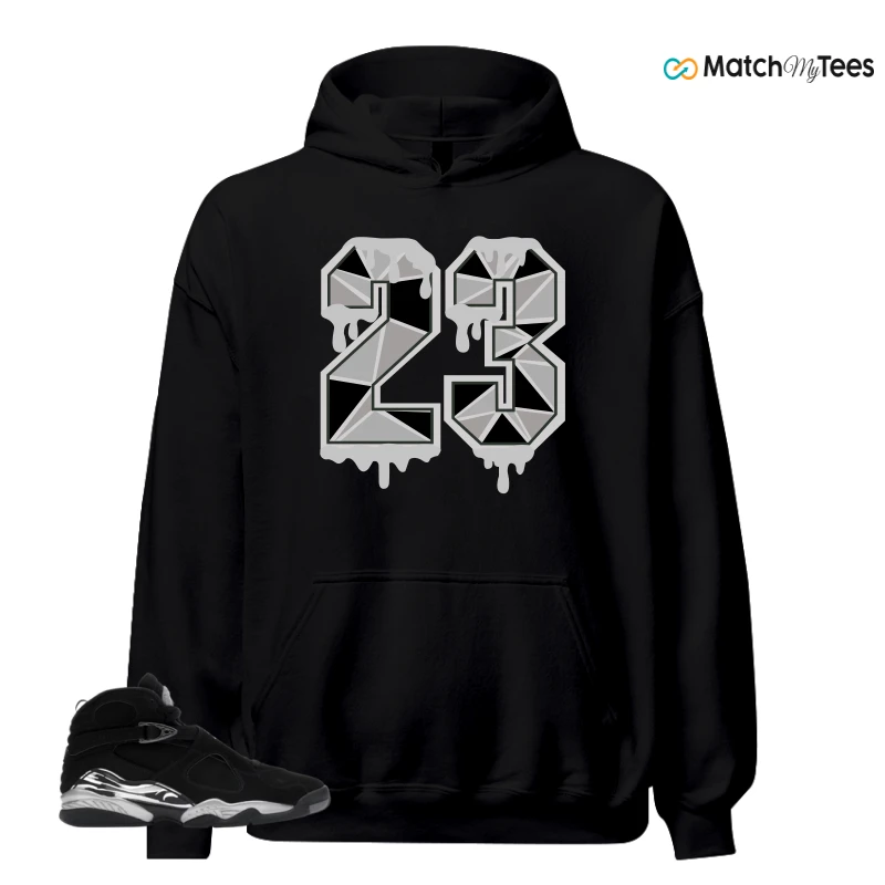 NIKE JORDAN 8 RETRO CHROME (2026) SNEAKER Matching Tees hoodie