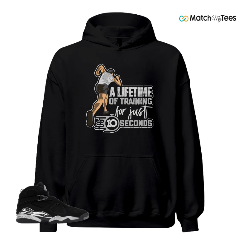 NIKE JORDAN 8 RETRO CHROME (2026) SNEAKER Matching Tees hoodie