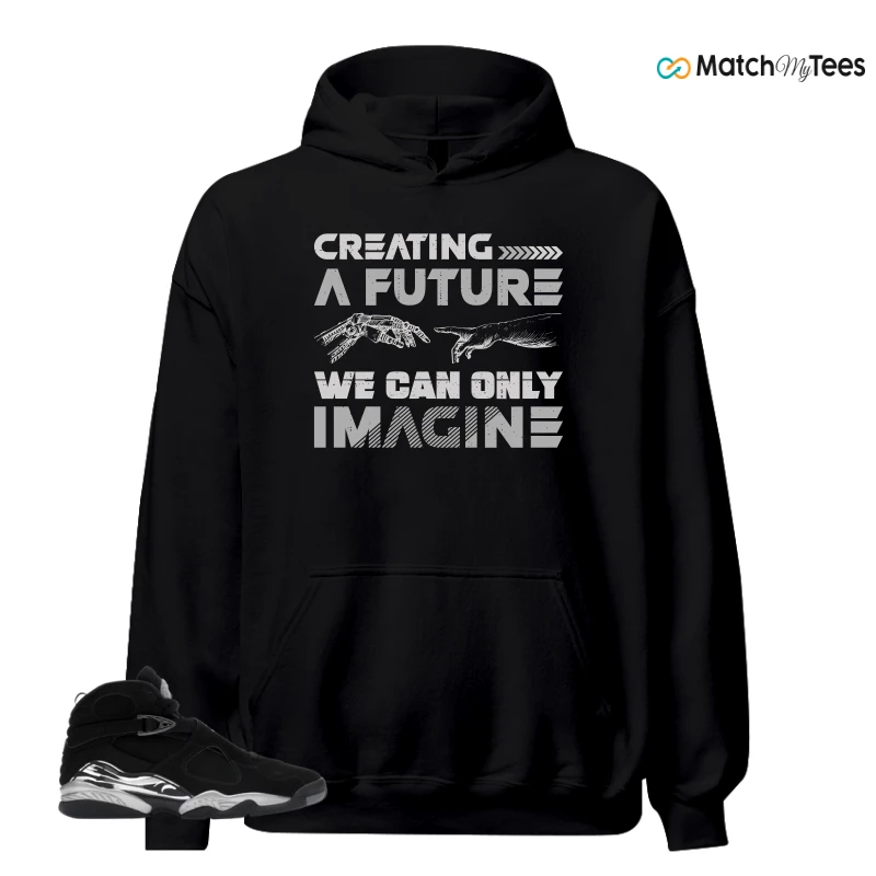 NIKE JORDAN 8 RETRO CHROME (2026) SNEAKER Matching Tees hoodie