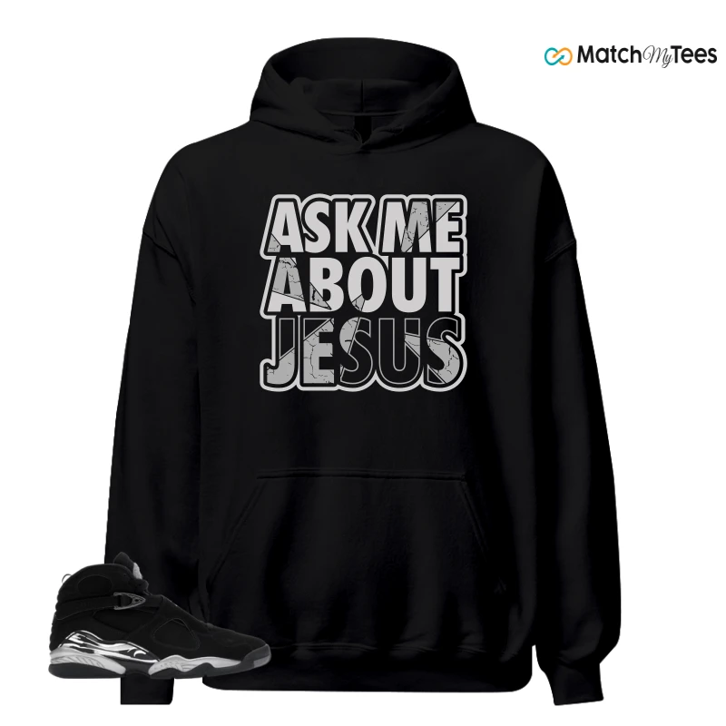 NIKE JORDAN 8 RETRO CHROME (2026) SNEAKER Matching Tees hoodie
