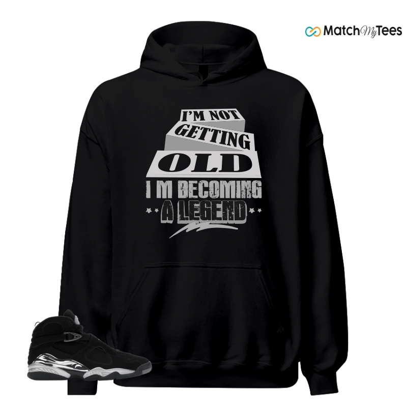 NIKE JORDAN 8 RETRO CHROME (2026) SNEAKER Matching Tees hoodie