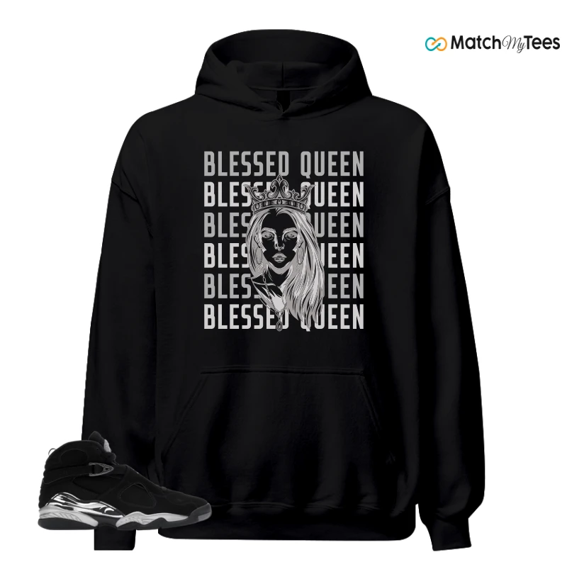 NIKE JORDAN 8 RETRO CHROME (2026) SNEAKER Matching Tees hoodie