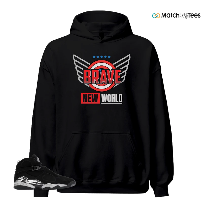 NIKE JORDAN 8 RETRO CHROME (2026) SNEAKER Matching Tees hoodie