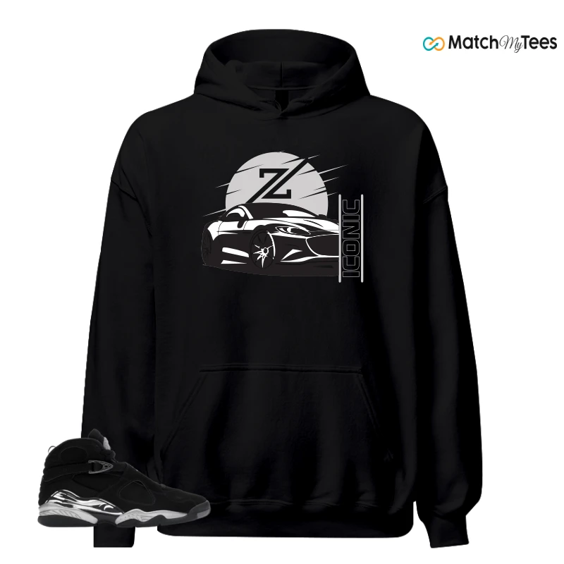 NIKE JORDAN 8 RETRO CHROME (2026) SNEAKER Matching Tees hoodie