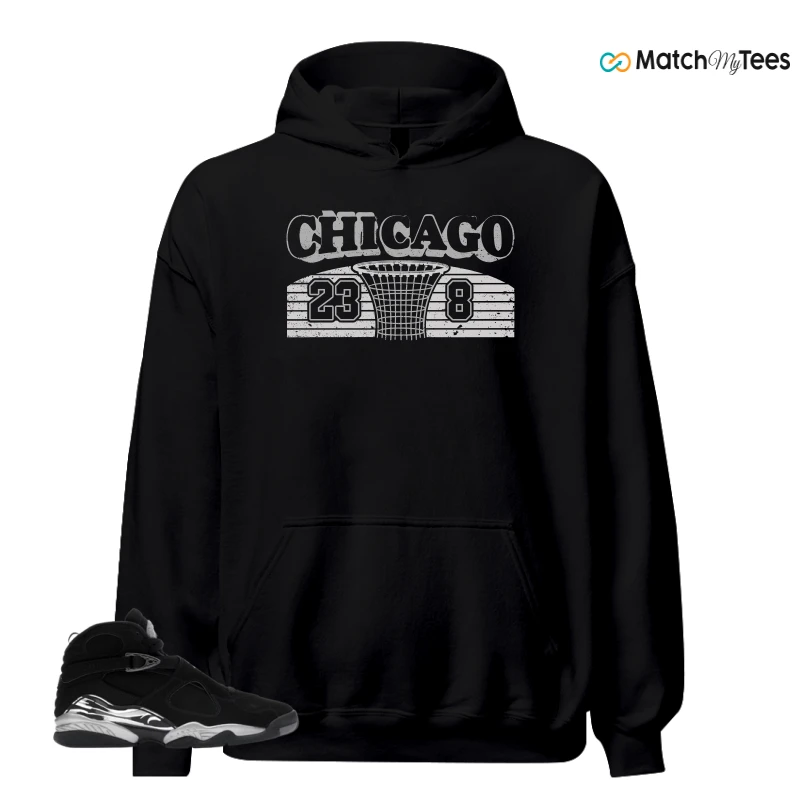 NIKE JORDAN 8 RETRO CHROME (2026) SNEAKER Matching Tees hoodie