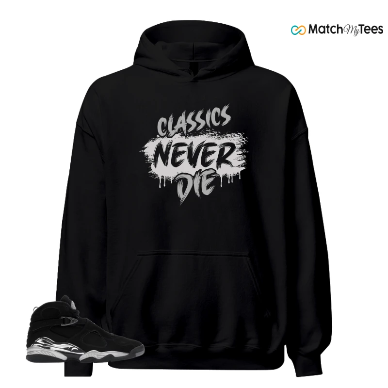 NIKE JORDAN 8 RETRO CHROME (2026) SNEAKER Matching Tees hoodie