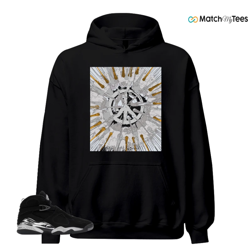 NIKE JORDAN 8 RETRO CHROME (2026) SNEAKER Matching Tees hoodie