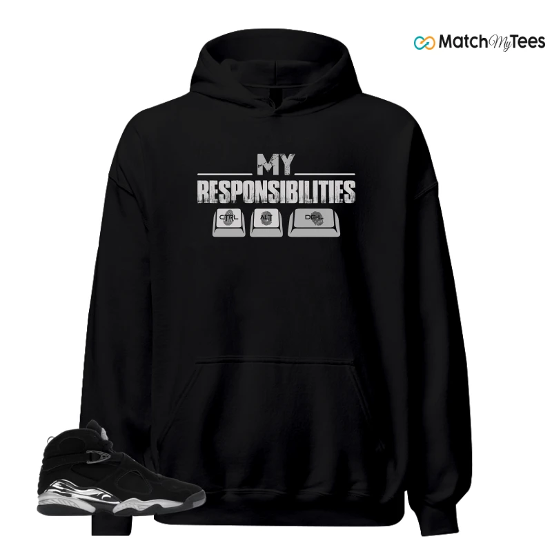 NIKE JORDAN 8 RETRO CHROME (2026) SNEAKER Matching Tees hoodie