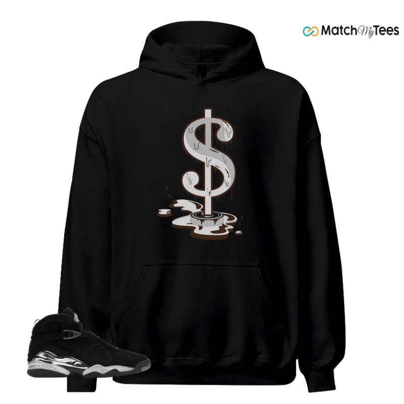NIKE JORDAN 8 RETRO CHROME (2026) SNEAKER Matching Tees hoodie