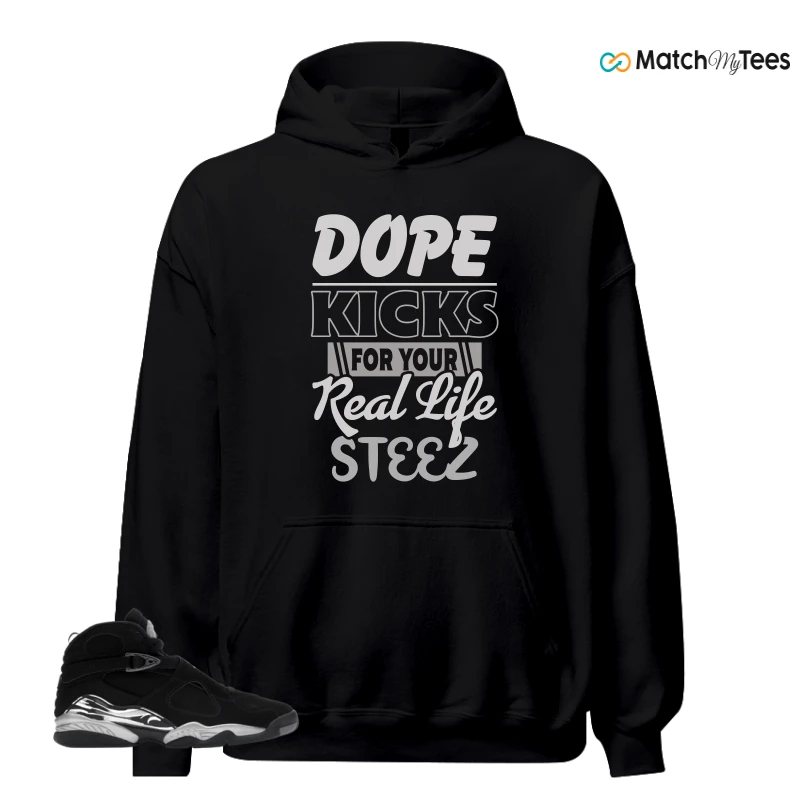 NIKE JORDAN 8 RETRO CHROME (2026) SNEAKER Matching Tees hoodie