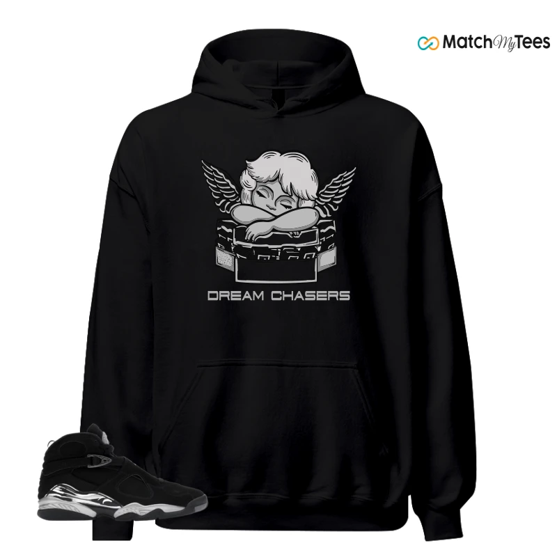NIKE JORDAN 8 RETRO CHROME (2026) SNEAKER Matching Tees hoodie