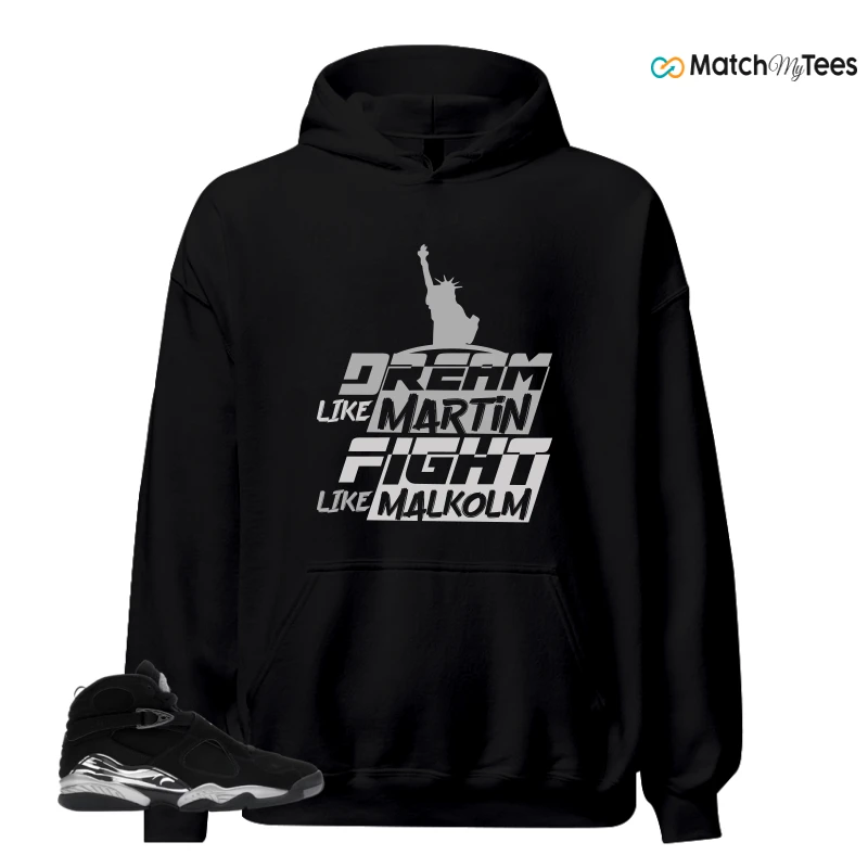 NIKE JORDAN 8 RETRO CHROME (2026) SNEAKER Matching Tees hoodie