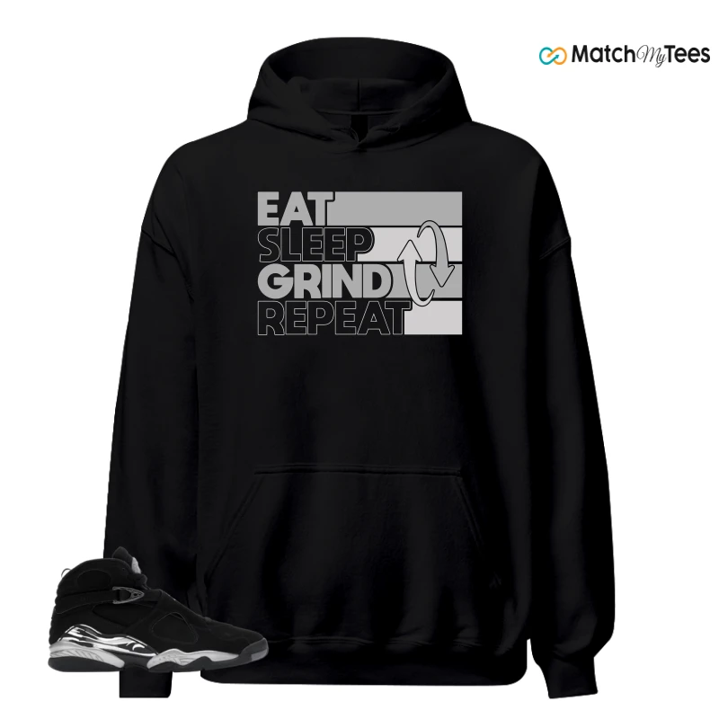 NIKE JORDAN 8 RETRO CHROME (2026) SNEAKER Matching Tees hoodie