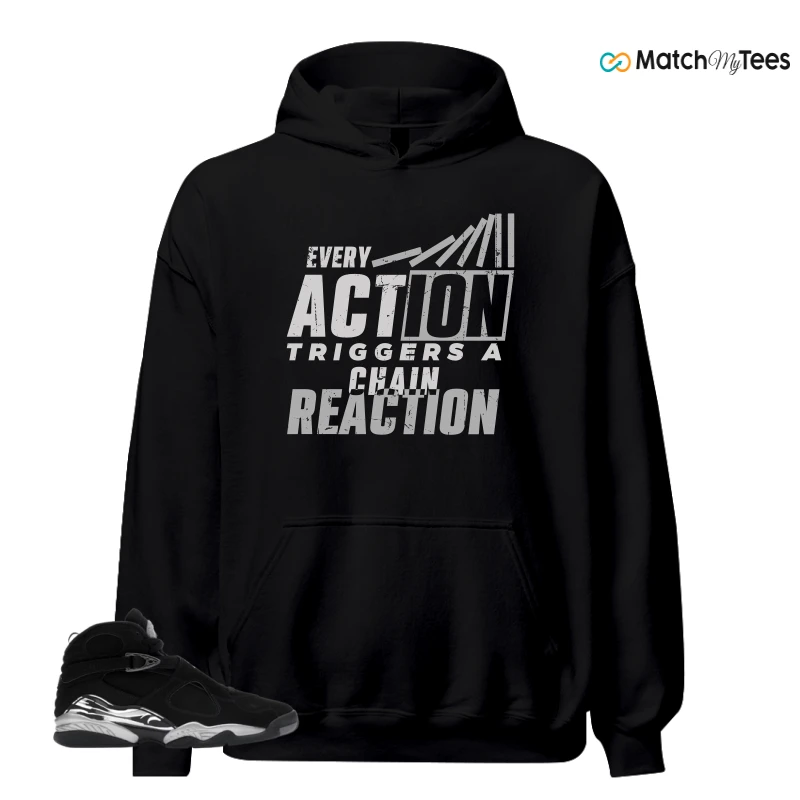 NIKE JORDAN 8 RETRO CHROME (2026) SNEAKER Matching Tees hoodie