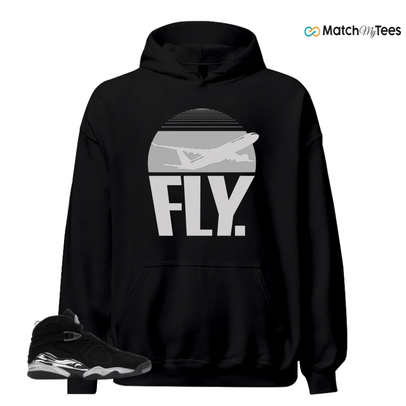 NIKE JORDAN 8 RETRO CHROME (2026) SNEAKER Matching Tees hoodie