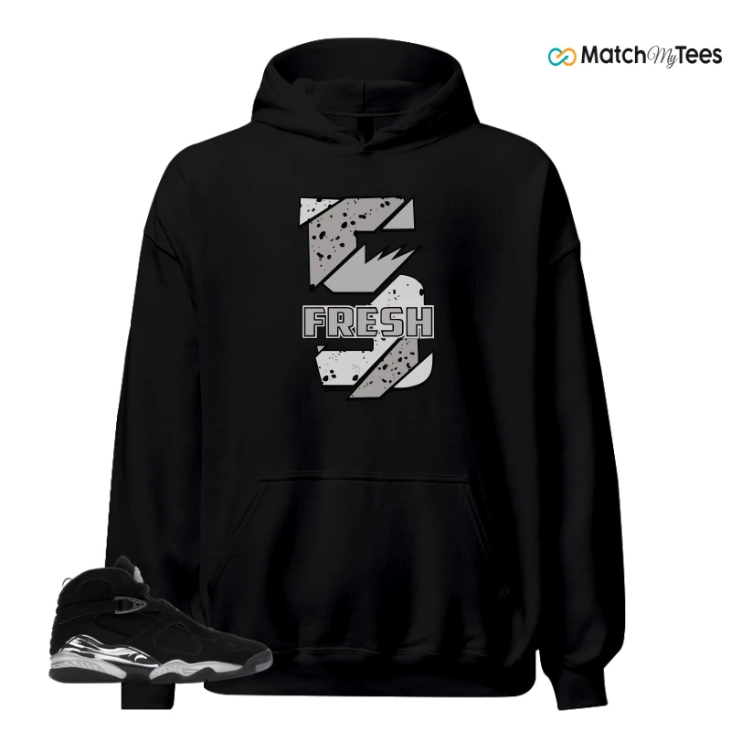 NIKE JORDAN 8 RETRO CHROME (2026) SNEAKER Matching Tees hoodie