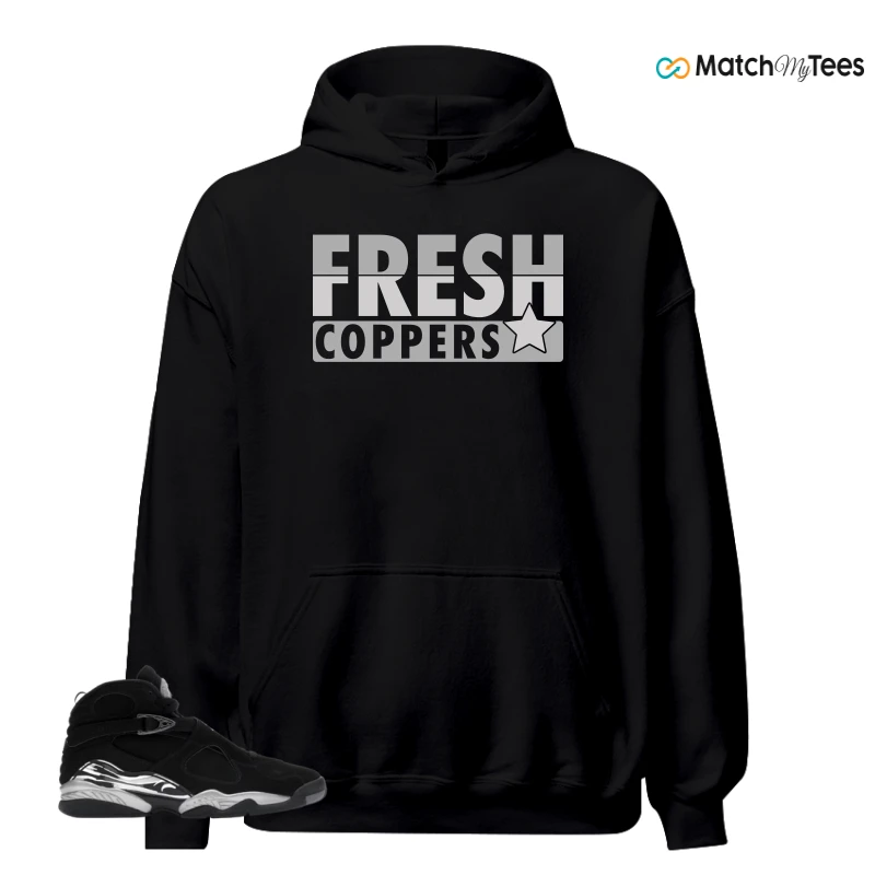 NIKE JORDAN 8 RETRO CHROME (2026) SNEAKER Matching Tees hoodie