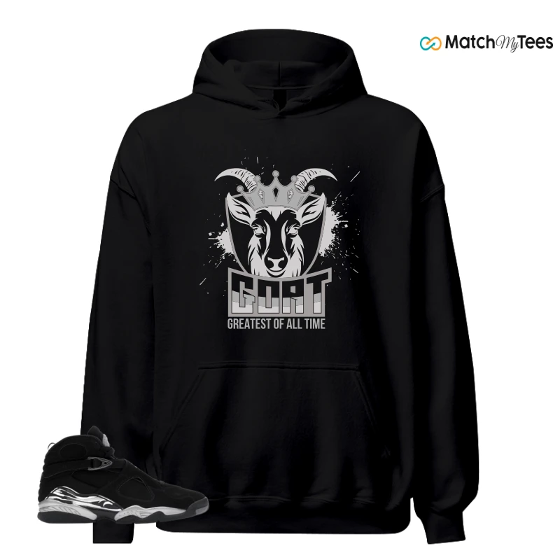 NIKE JORDAN 8 RETRO CHROME (2026) SNEAKER Matching Tees hoodie
