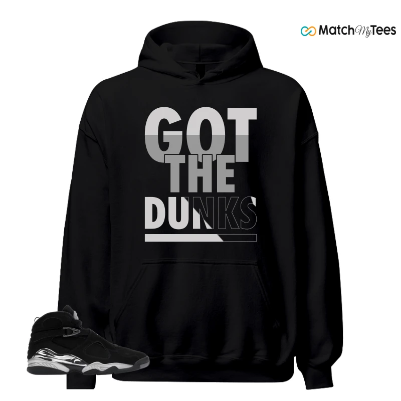 NIKE JORDAN 8 RETRO CHROME (2026) SNEAKER Matching Tees hoodie