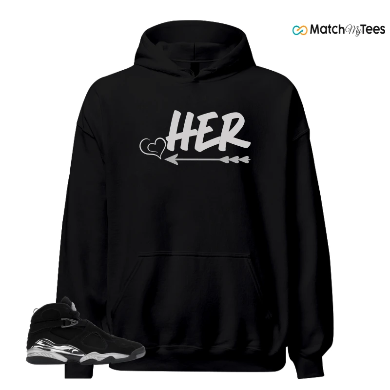 NIKE JORDAN 8 RETRO CHROME (2026) SNEAKER Matching Tees hoodie