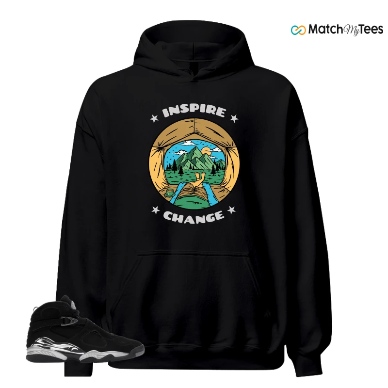 NIKE JORDAN 8 RETRO CHROME (2026) SNEAKER Matching Tees hoodie