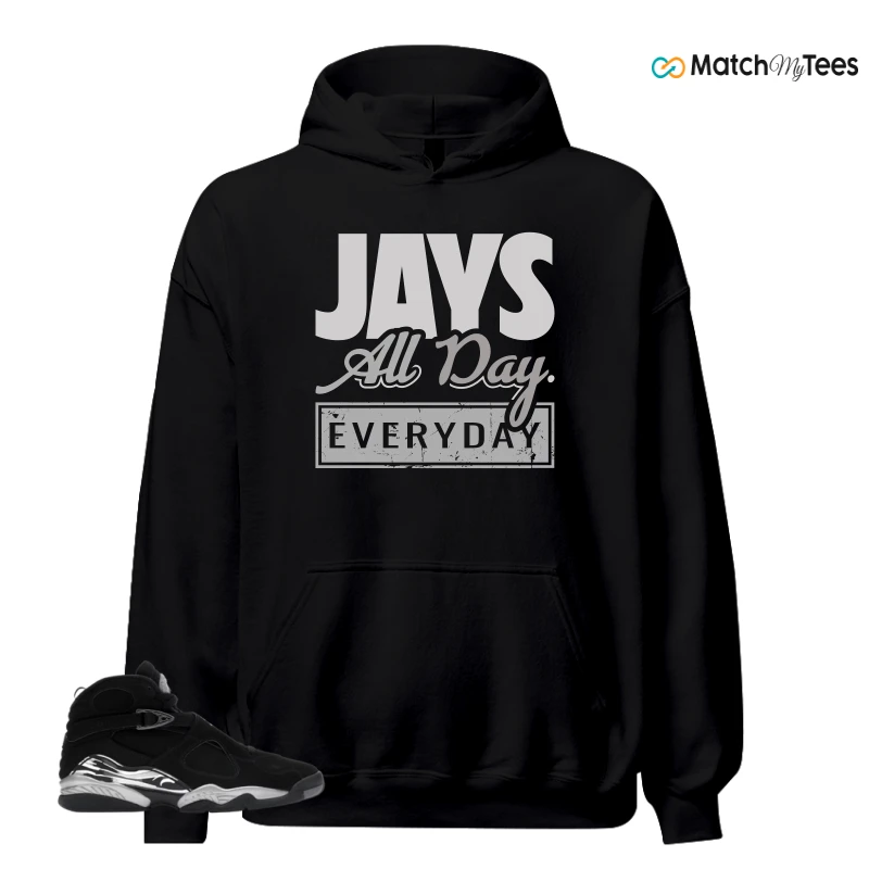 NIKE JORDAN 8 RETRO CHROME (2026) SNEAKER Matching Tees hoodie