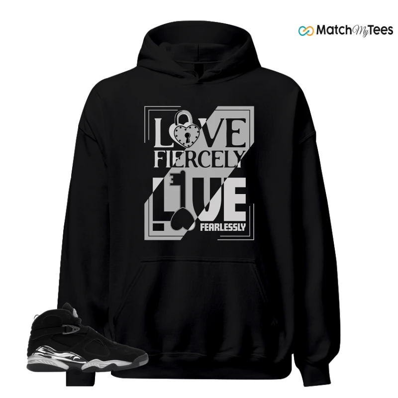 NIKE JORDAN 8 RETRO CHROME (2026) SNEAKER Matching Tees hoodie