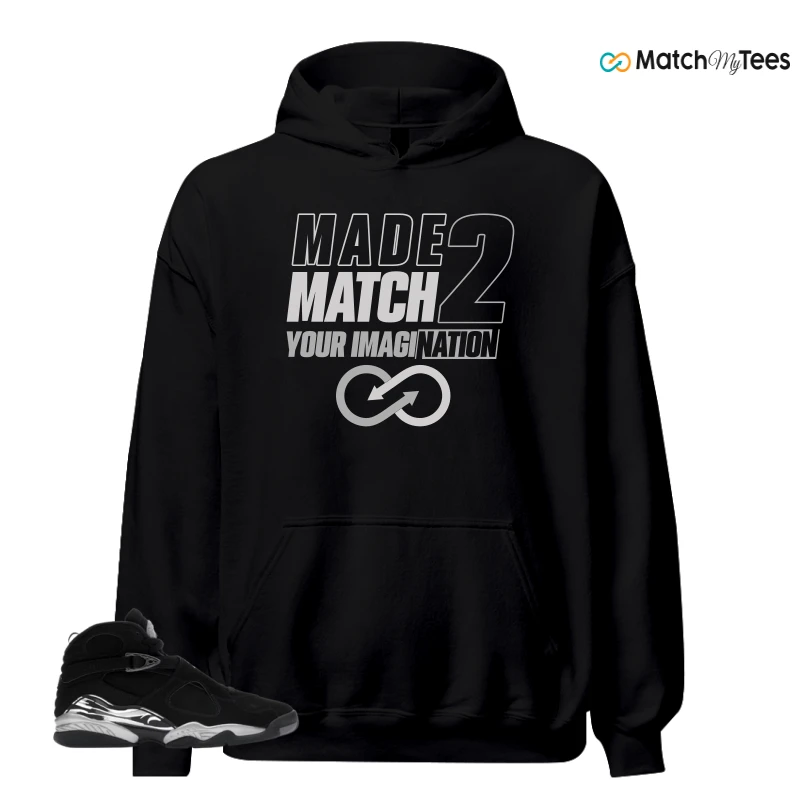 NIKE JORDAN 8 RETRO CHROME (2026) SNEAKER Matching Tees hoodie