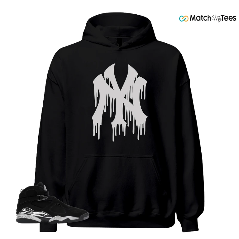 NIKE JORDAN 8 RETRO CHROME (2026) SNEAKER Matching Tees hoodie