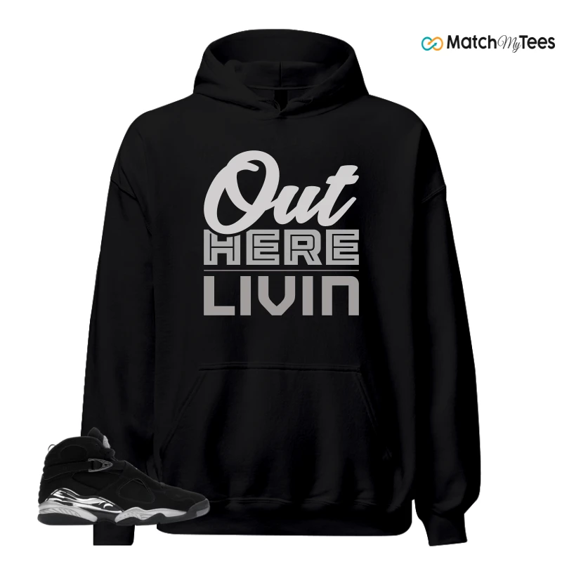 NIKE JORDAN 8 RETRO CHROME (2026) SNEAKER Matching Tees hoodie