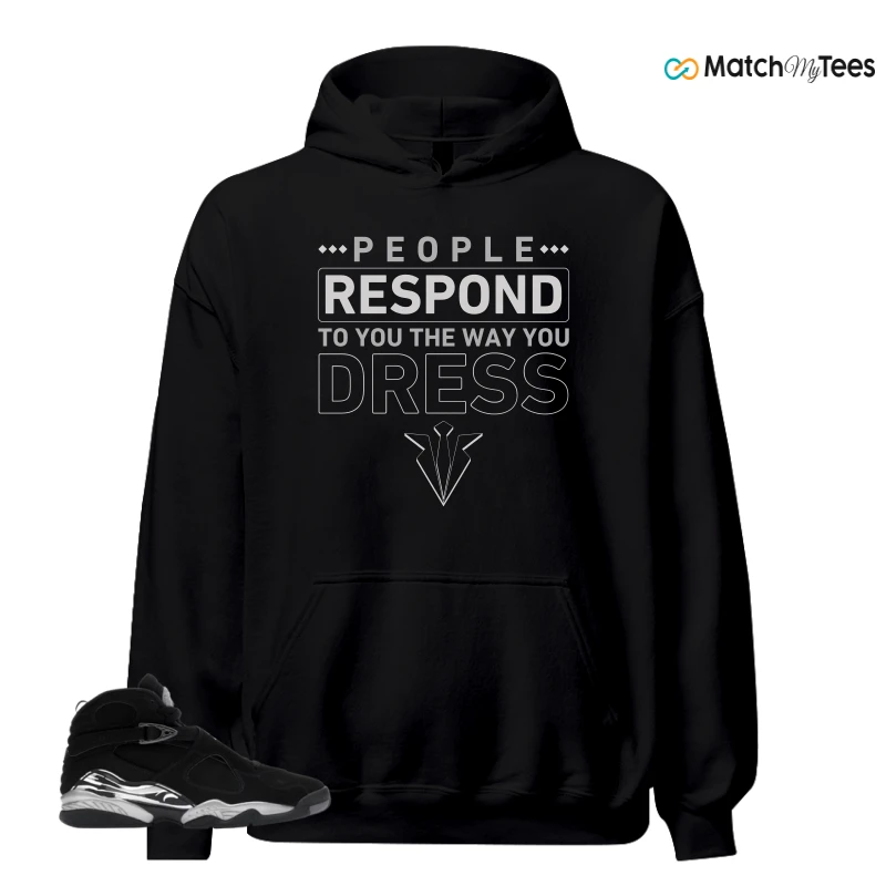 NIKE JORDAN 8 RETRO CHROME (2026) SNEAKER Matching Tees hoodie