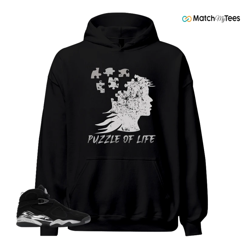 NIKE JORDAN 8 RETRO CHROME (2026) SNEAKER Matching Tees hoodie