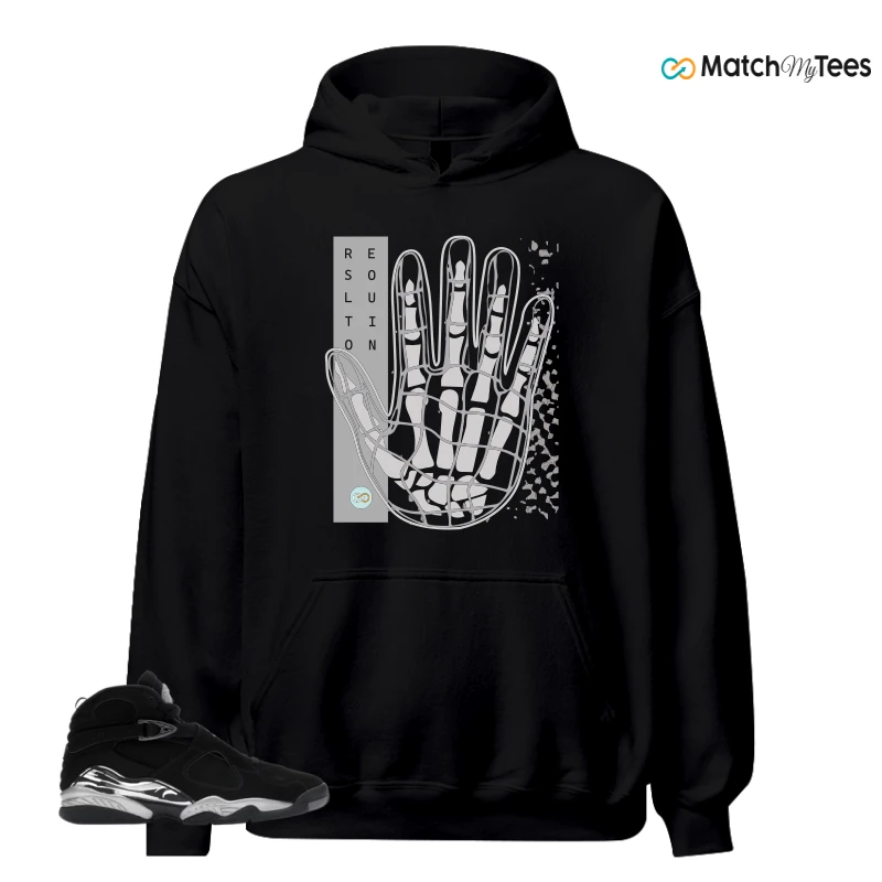 NIKE JORDAN 8 RETRO CHROME (2026) SNEAKER Matching Tees hoodie