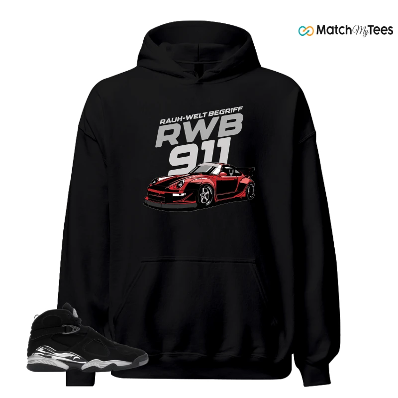 NIKE JORDAN 8 RETRO CHROME (2026) SNEAKER Matching Tees hoodie
