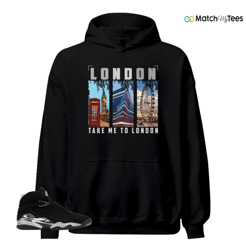 NIKE JORDAN 8 RETRO CHROME (2026) SNEAKER Matching Tees hoodie