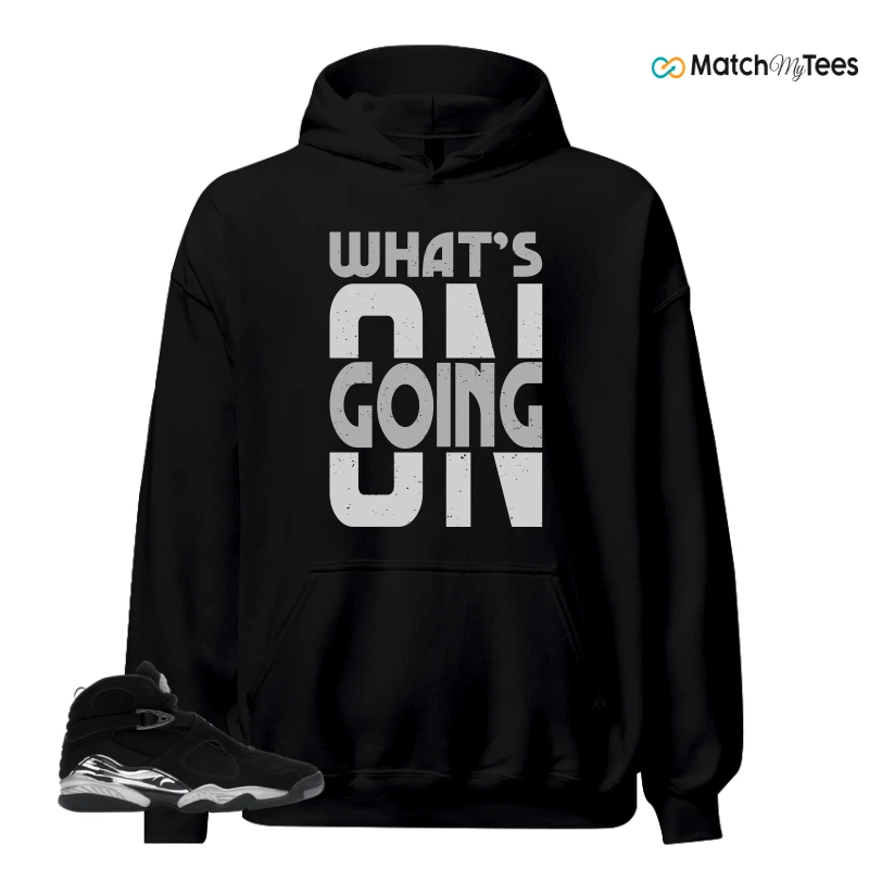 NIKE JORDAN 8 RETRO CHROME (2026) SNEAKER Matching Tees hoodie
