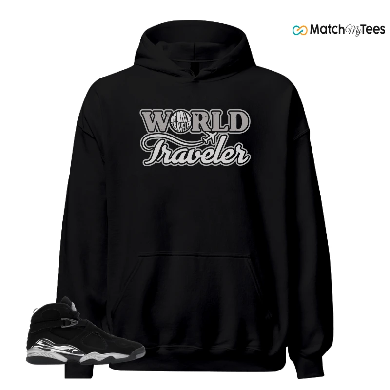 NIKE JORDAN 8 RETRO CHROME (2026) SNEAKER Matching Tees hoodie